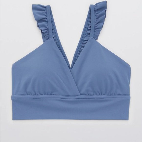 OFFLINE By Aerie Real Me XTRA Ruffle Sports Bra Size Small - Picture 3 of 6